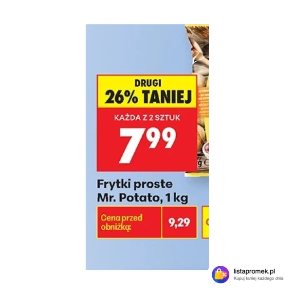 Frytki proste