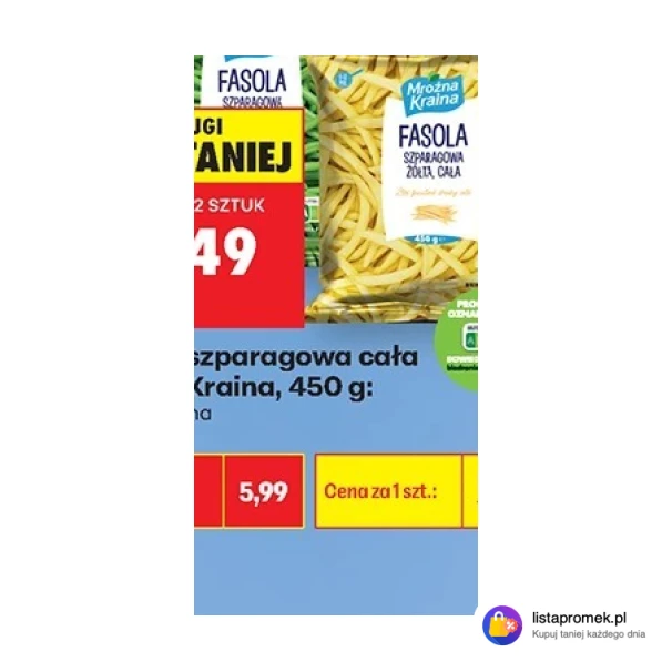 Fasolka szparagowa cała