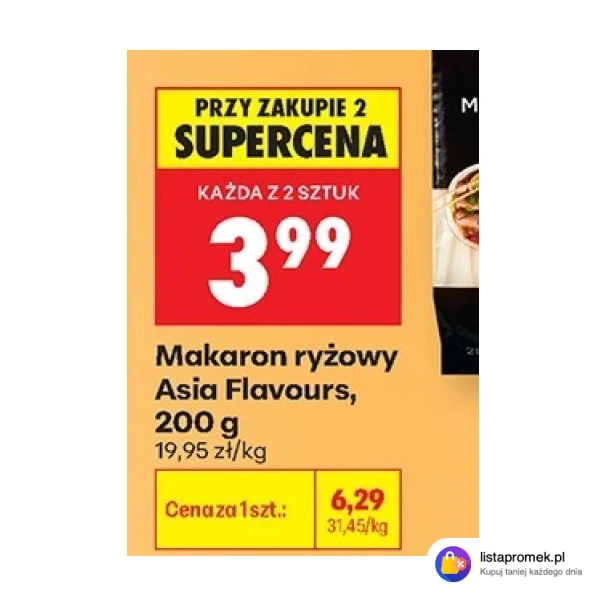 Makaron ryżowy Asia Flavours, 200 g