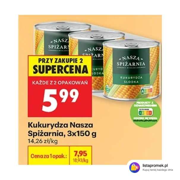 Kukurydza Nasza Spiżarnia