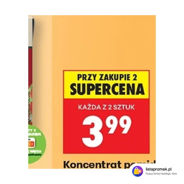 Koncentrat pomidorowy 30%