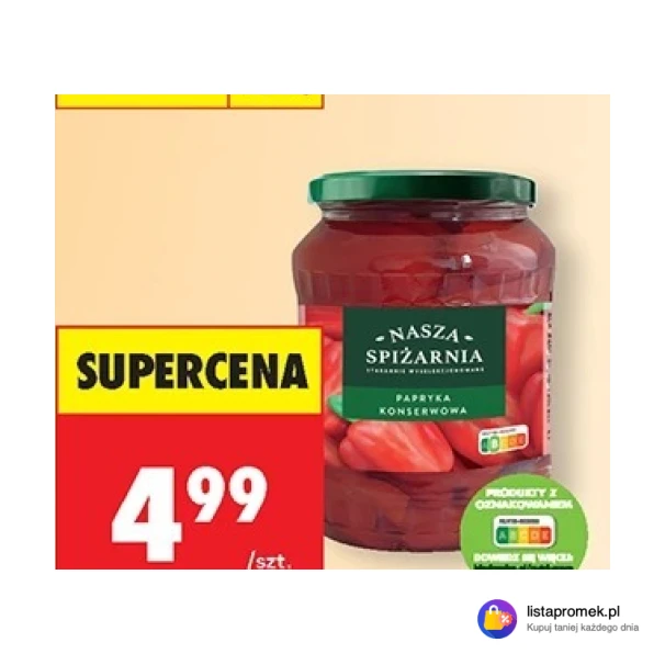 Papryka konserwowa
