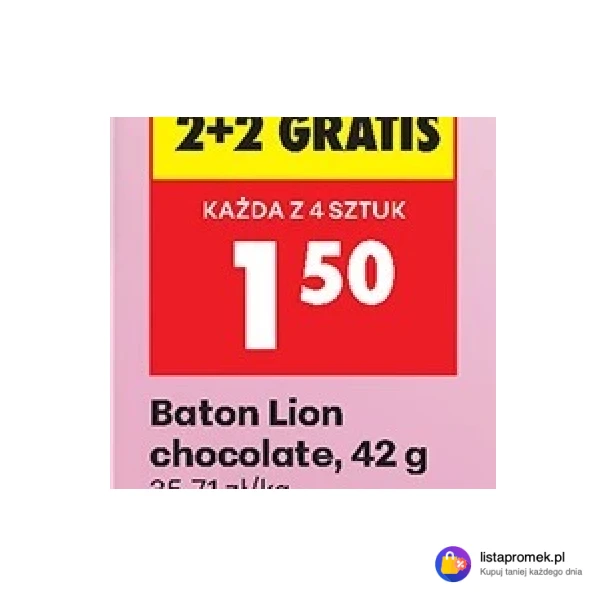 Baton Lion, chocolate, 42 g