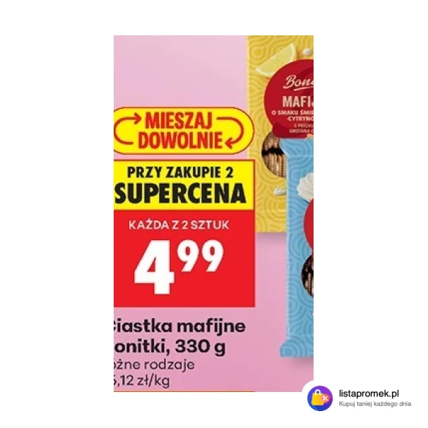 Ciastka mafijne Bonitki, 330 g