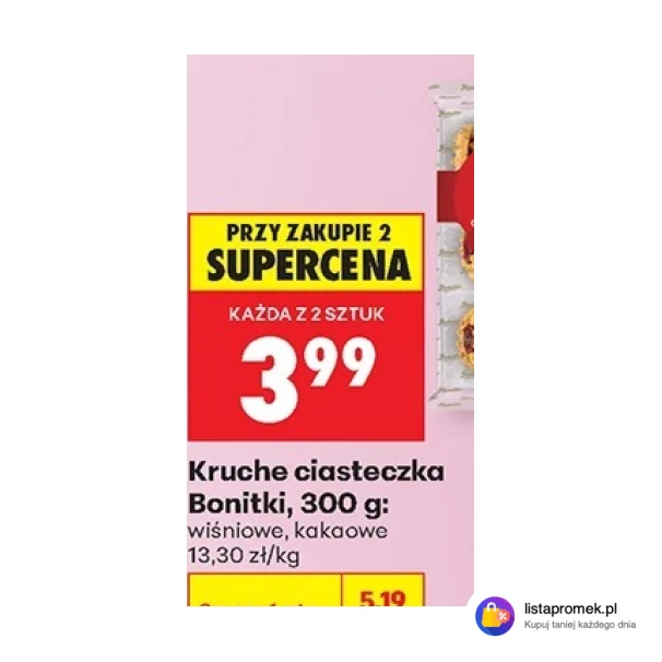 Kruche ciasteczka Bonitki, 300 g
