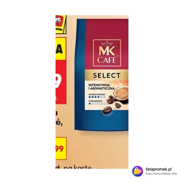 Kawa ziarnista Select MK Café, 1 kg