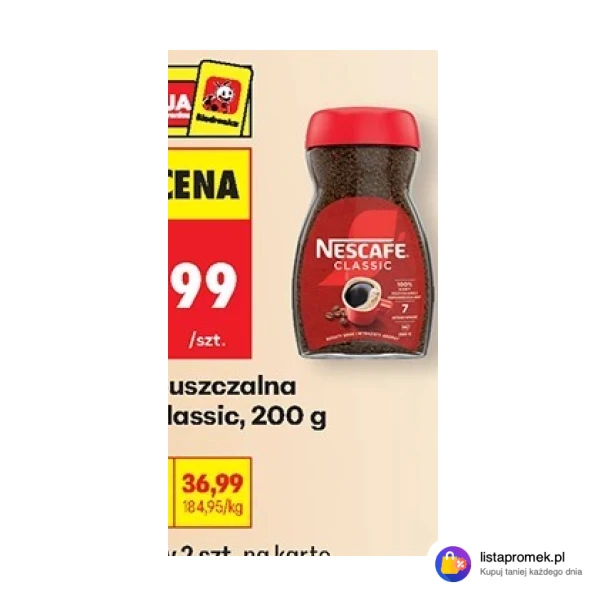 Kawa rozpuszczalna Nescafé Classic, 200 g