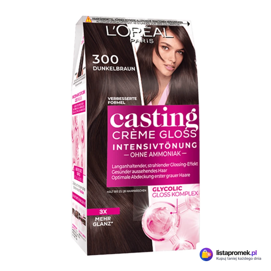 Casting Farba do włosów, różne rodzaje
