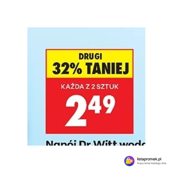 Napój Dr Witt woda witaminowa, 550 ml
