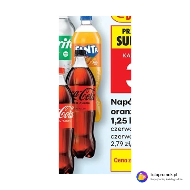 Napój gazowany oranżada Hellena, 1,25 l