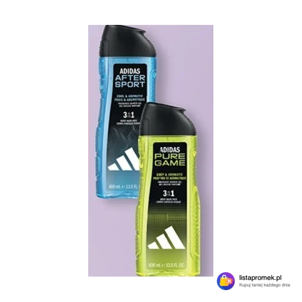Żel pod prysznic Adidas Men 3w1, 400 ml