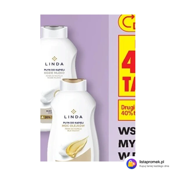 Płyn do kąpieli Linda, 1,3 l