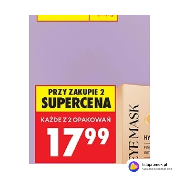 Płatki pod oczy Pilaten, 60 szt.