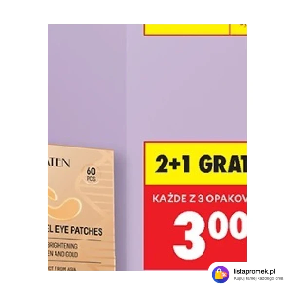 Płatki hydrożelowe pod oczy Be Beauty, 2 szt.