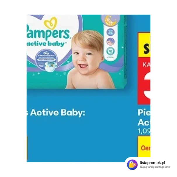 Pieluchy Pampers Active Baby