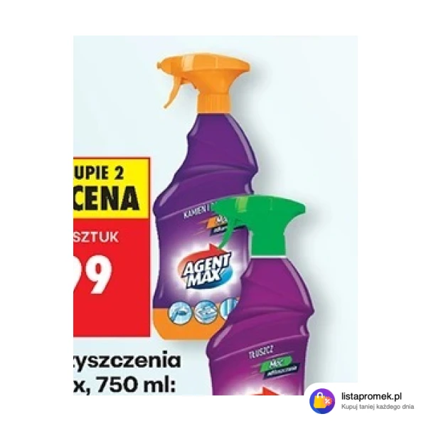 Płyn do czyszczenia Agent Max, 750 ml