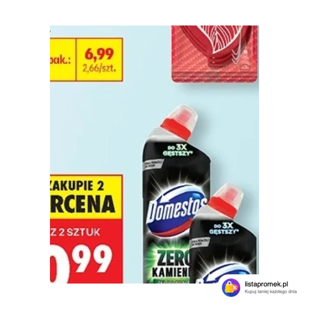 Żel do toalet Domestos Zero Kamienia, 750 ml