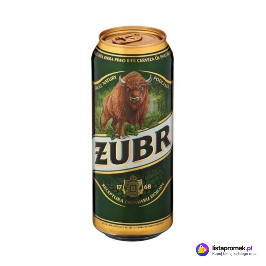 Piwo Żubr Jasne Pełne