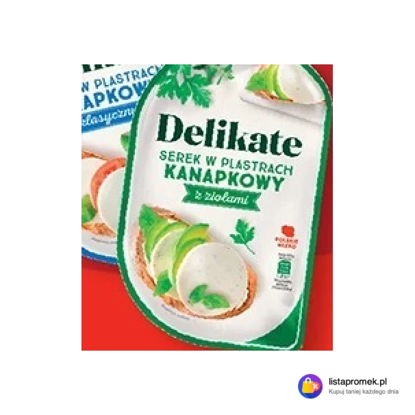 Serek w plastrach Delikate