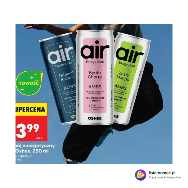Napój energetyczny Air Oshee