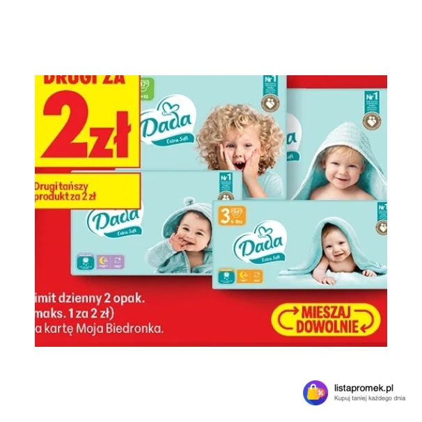 Pieluszki Dada Extra Soft