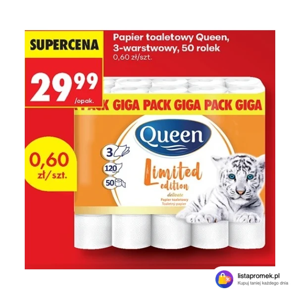 Papier toaletowy Queen