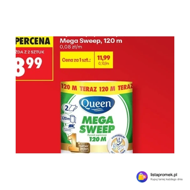 Ręcznik papierowy Queen Mega Sweep