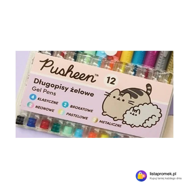 Długopisy żelowe 12 szt.