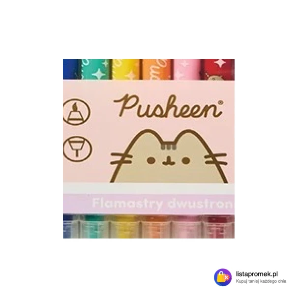 Flamastry dwustronne 8 szt.