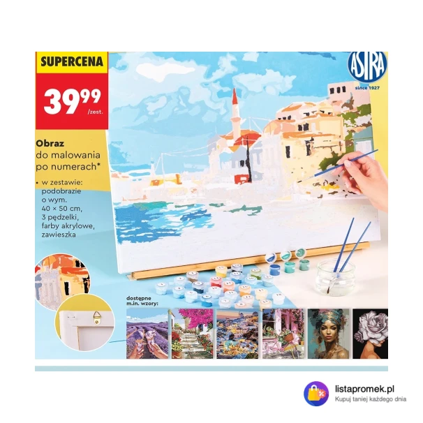 Obraz do malowania po numerach