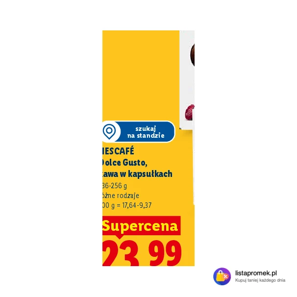 Dolce Gusto, kawa w kapsułkach