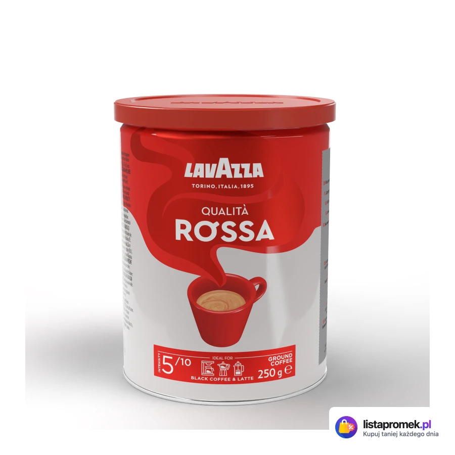 Espresso lub Qualità Rossa, kawa mielona