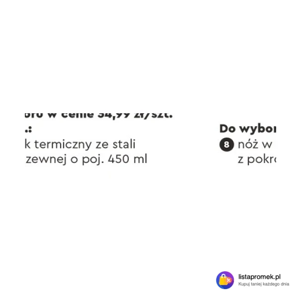 kubek termiczny ze stali nierdzewnej o poj. 450 ml