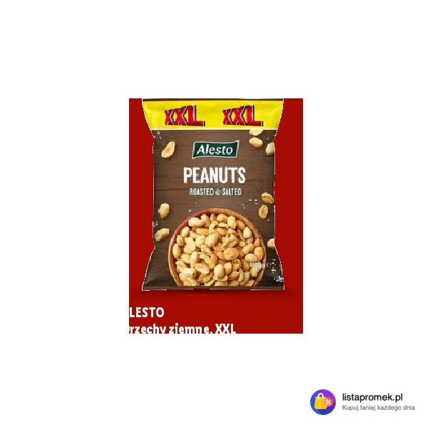 Orzechy ziemne, XXL smażone i solone