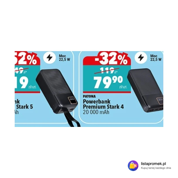 Powerbank Premium Stark 5 30 000 mAh