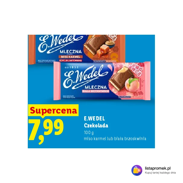 E.WEDEL Czekolada