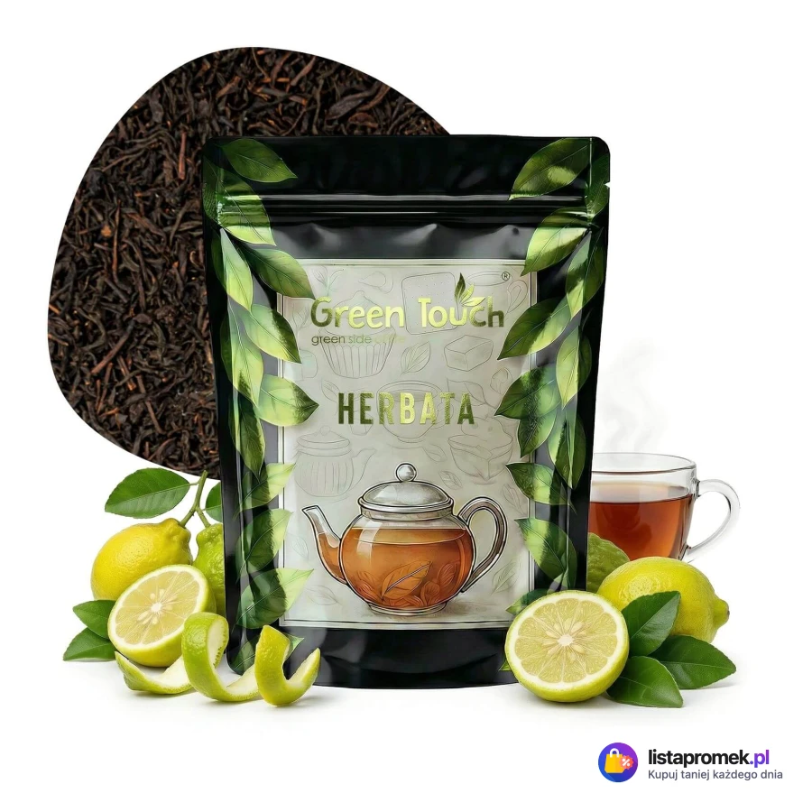Herbata aromatyzowana zielona, czarna lub mieszanka