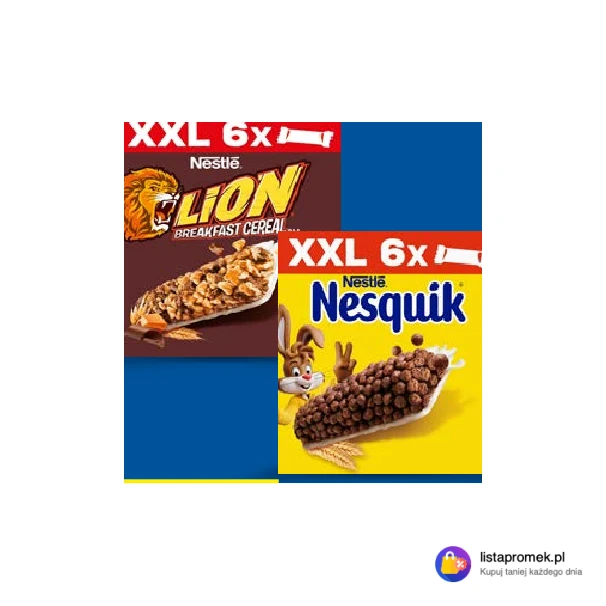 Nestlé LION Batony zbożowe, XXL