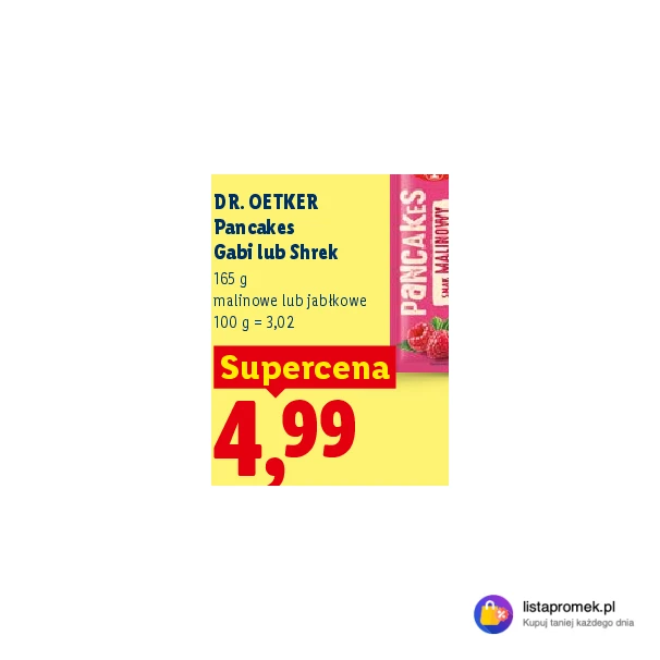 Pancakes Gabi lub Shrek