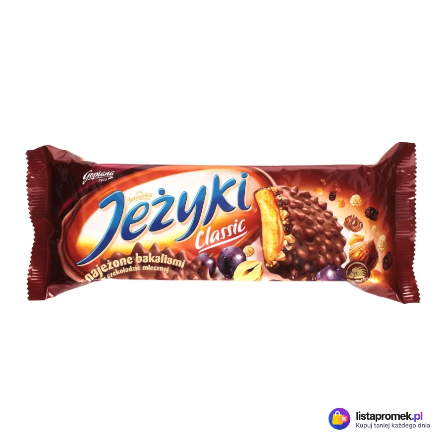 Ciastka Jeżyki classic z bakaliami