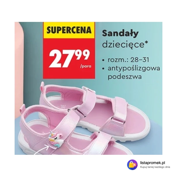 Sandały dziecięce