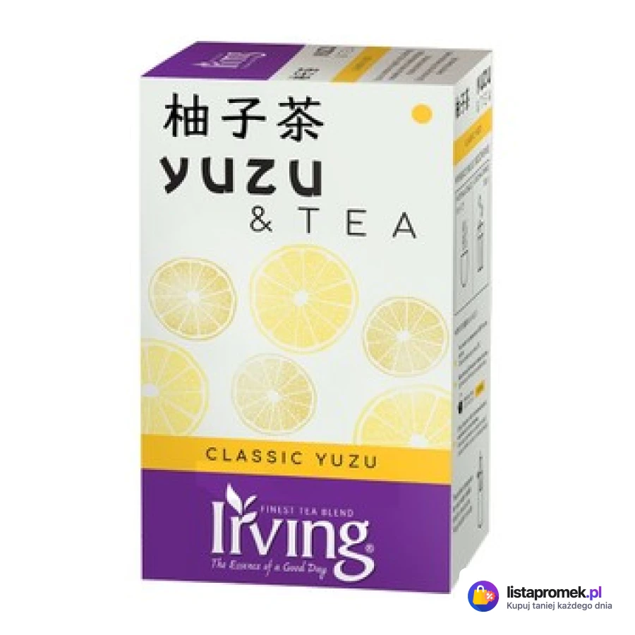 Herbata azjatycka, 20 torebek, yuzu lub matcha