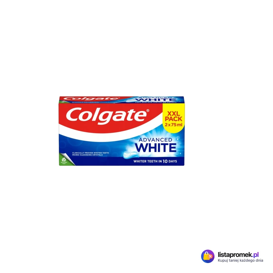Pasta do zębów Advanced White, XXL, różne rodzaje