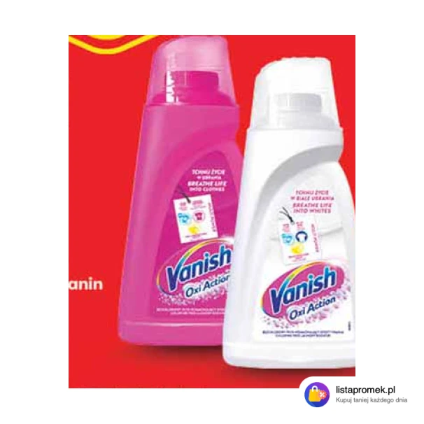 Odplamiacz do tkanin Vanish