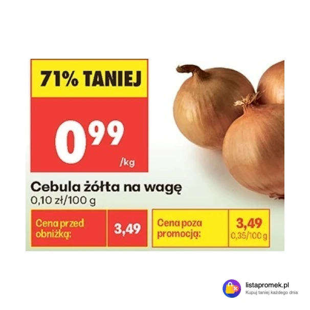 Cebula żółta