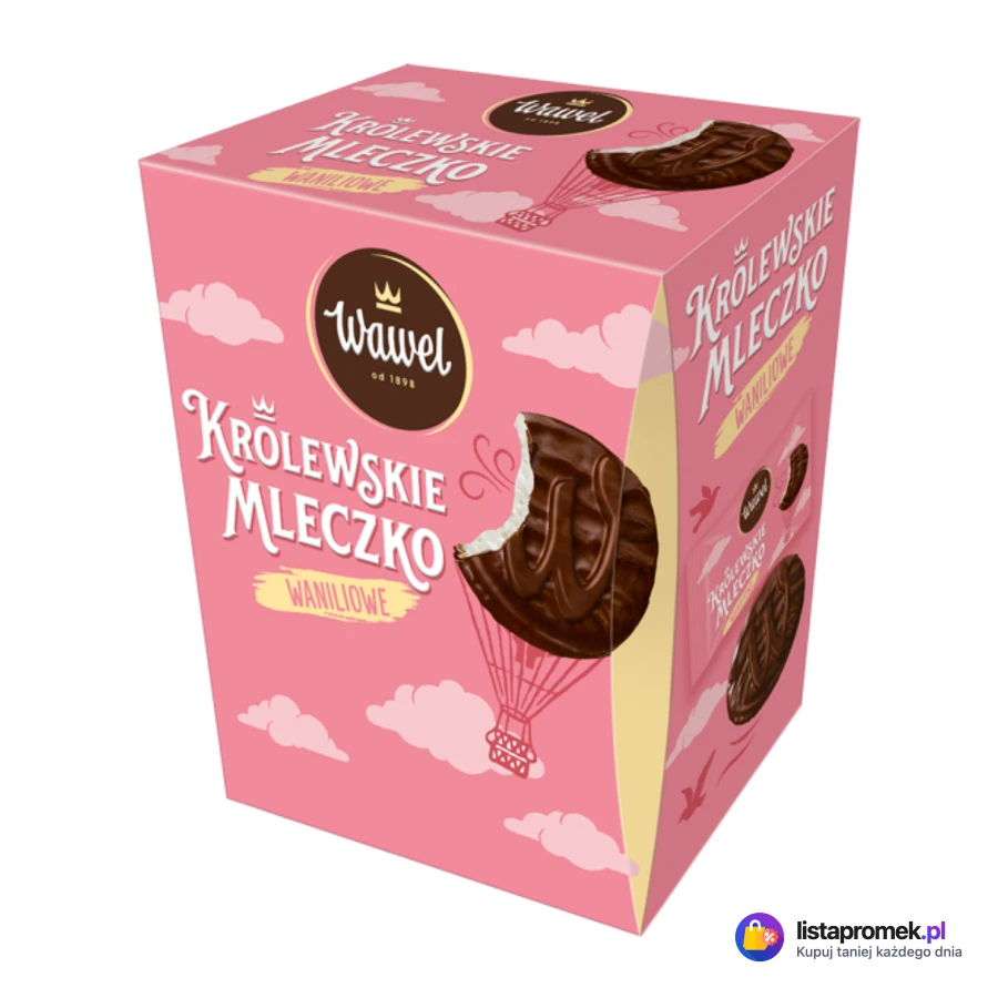 Królewskie Mleczko waniliowe, śmietankowe
