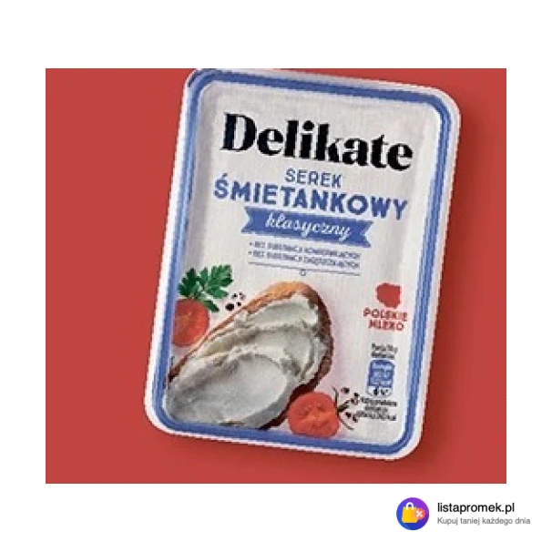 Serek śmietankowy klasyczny Delikate