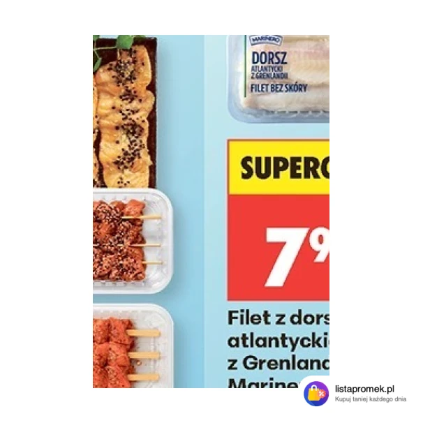 Filet z dorsza atlantyckiego z Grenlandii Marinero