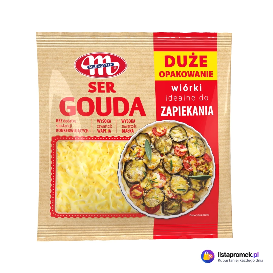 Ser żółty Gouda Mlekovita