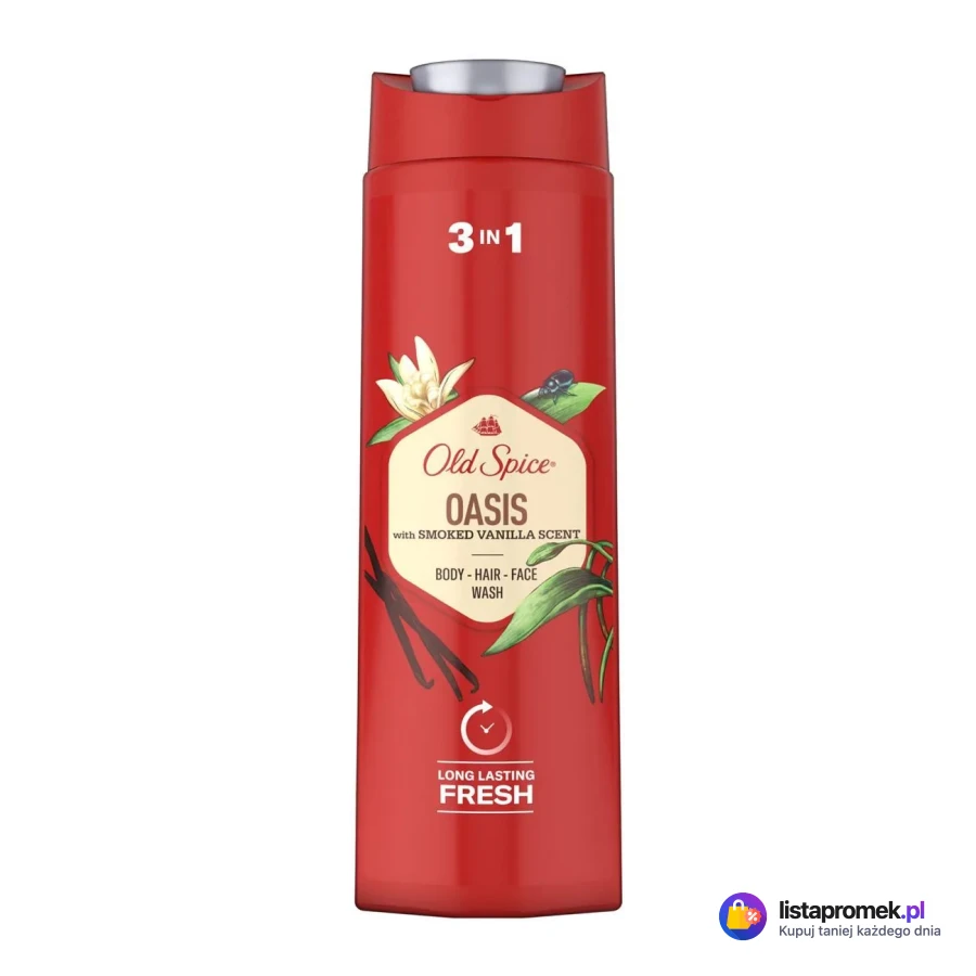 Żel pod prysznic Old Spice, różne rodzaje